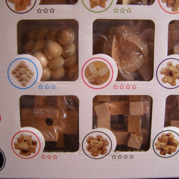 NEW IQ Busters wooden puzzles - Picture 4 of 6